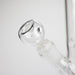 8" clear straight bong Glass Bong Bongzie Smokes