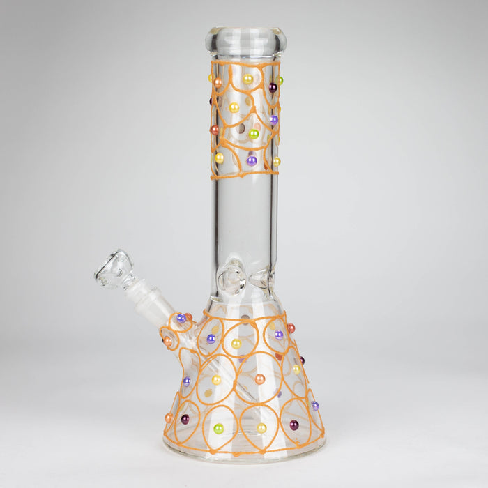 12" Royal conical hand crafted glass water bong Beaker Bong Bongzie Smokes