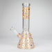 12" Royal conical hand crafted glass water bong Beaker Bong Bongzie Smokes