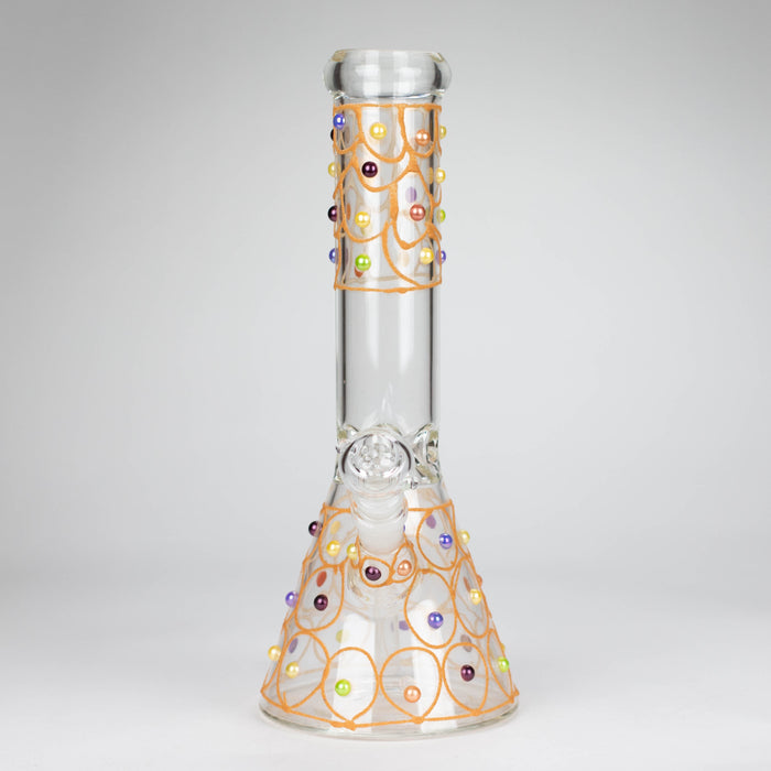 12" Royal conical hand crafted glass water bong Beaker Bong Bongzie Smokes