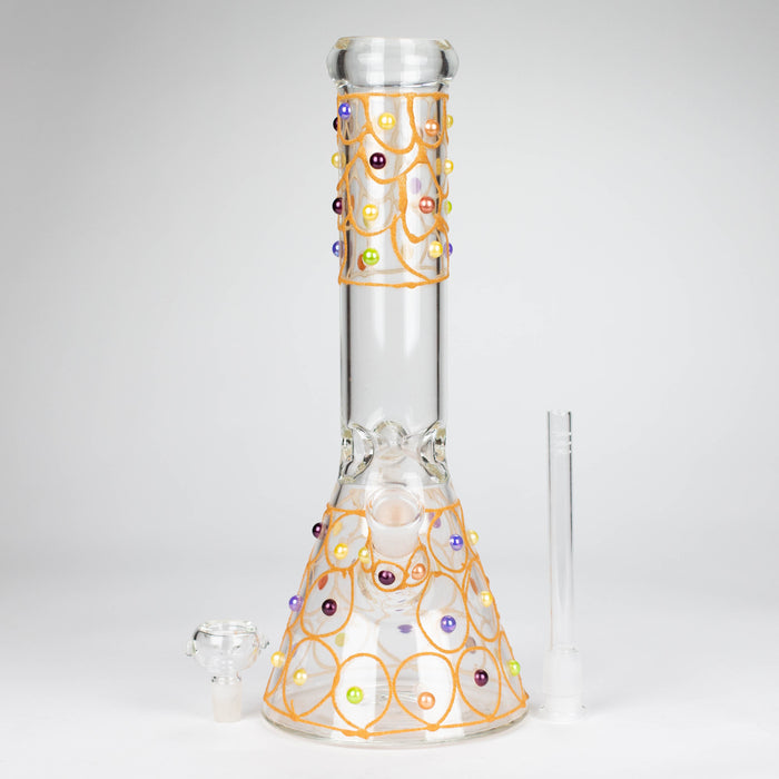 12" Royal conical hand crafted glass water bong Beaker Bong Bongzie Smokes
