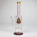 10" diamond cut stemless glass water pipe Glass Bong Bongzie Smokes