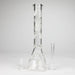 12" 5mm Luxury Design Glow in the Dark Glass Bong Glass Bong Super Supplys Inc
