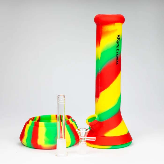 Fortune | 12" Silicone Beaker [SP1014] Resin · Silicone · Plastic Bong Fortune