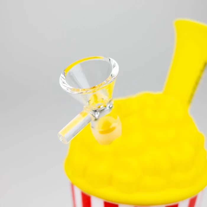 Fortune | 6" Popcorn Silicone bong [SP1063] Resin · Silicone · Plastic Bong Fortune