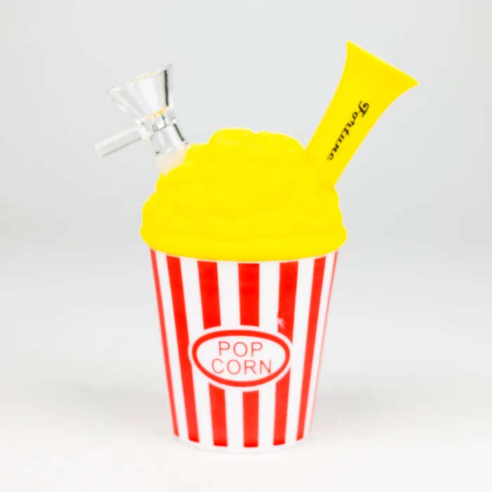 Fortune | 6" Popcorn Silicone bong [SP1063] Resin · Silicone · Plastic Bong Fortune