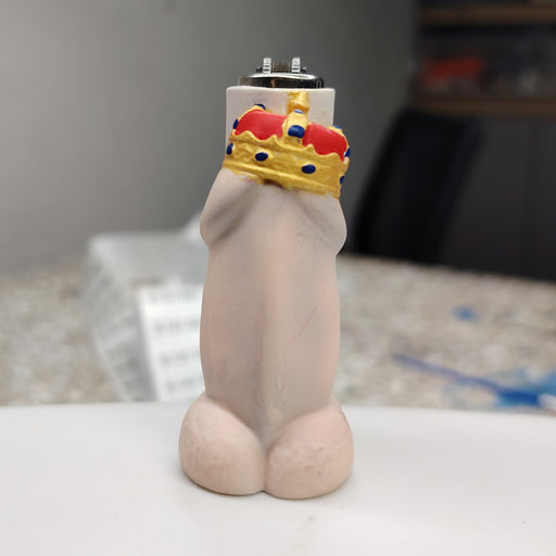 King of Cock Character 3D Lighter Case for Mini Clipper Lighter Lighters MAD LIGHTER SHOP