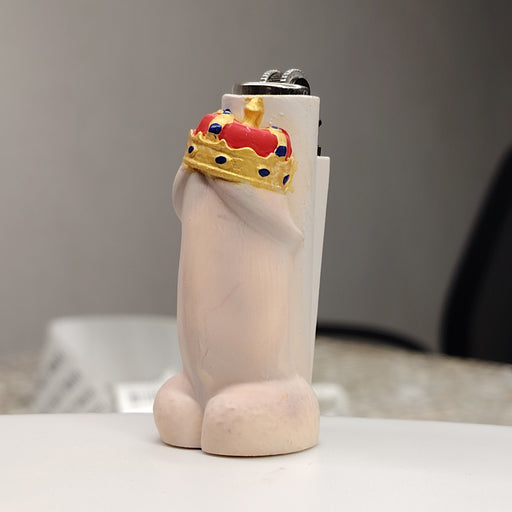 King of Cock Character 3D Lighter Case for Mini Clipper Lighter Lighters MAD LIGHTER SHOP