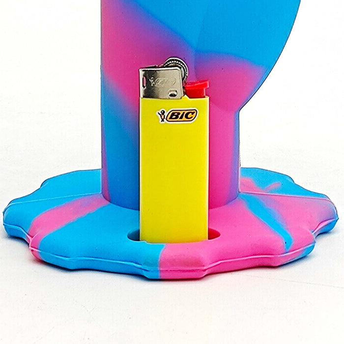 Fortune | 10" Silicone Waterpipe-Assorted [SP1010] Bongs Fortune