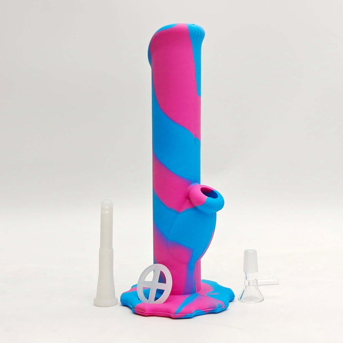 Fortune | 10" Silicone Waterpipe-Assorted [SP1010] Bongs Fortune