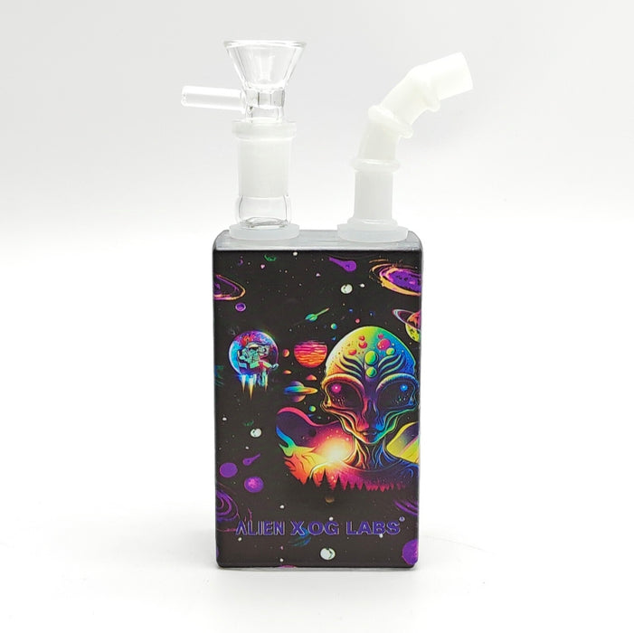 7.5" New Design Juicy Box Glass Bong Assorted Glass Bong Super Supplys Inc Design K