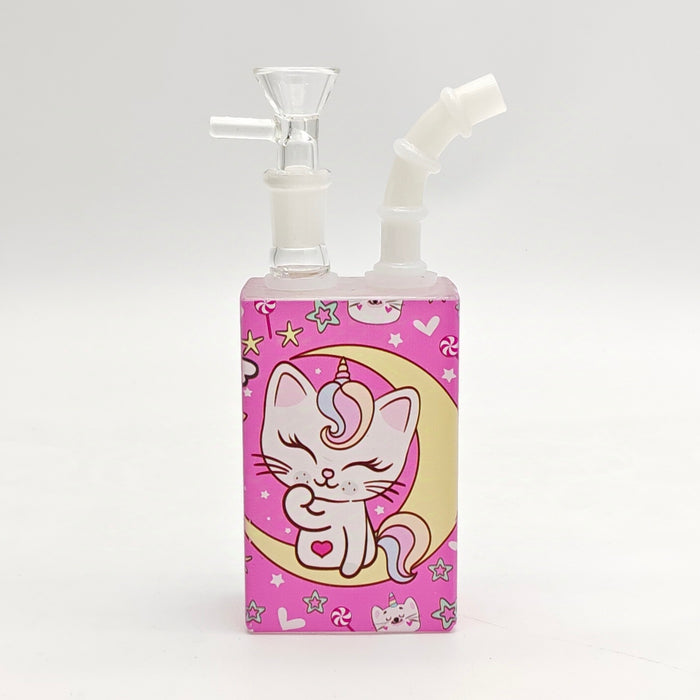 7.5" New Design Juicy Box Glass Bong Assorted Glass Bong Super Supplys Inc Design B