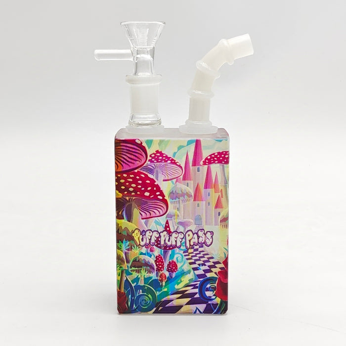 7.5" New Design Juicy Box Glass Bong Assorted Glass Bong Super Supplys Inc Design L