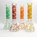 14" 7mm Mushroom Glow in the dark Bong Glass Bong Super Supplys Inc