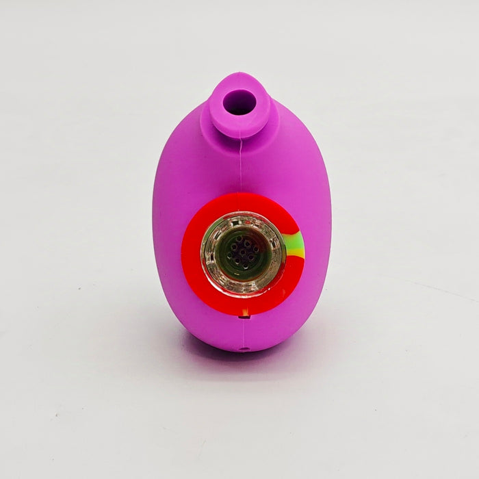 5" Unicorn Silicone Bong-Assorted [SP1070] Silicone Pipe Super Supplys Inc