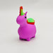 5" Unicorn Silicone Bong-Assorted [SP1070] Silicone Pipe Super Supplys Inc