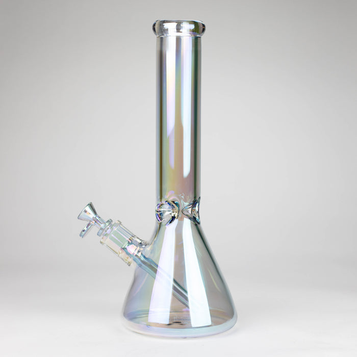 Infyniti | 13.5" Electroplate tube glass water bong [GP2012] Glass Bong ONE