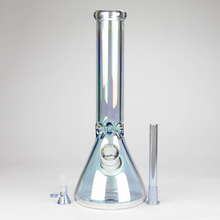 Infyniti | 13.5" Electroplate tube glass water bong [GP2012] Glass Bong ONE