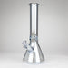 Infyniti | 13.5" Electroplate tube glass water bong [GP2012] Glass Bong ONE Small Blue