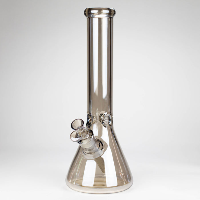 Infyniti | 13.5" Electroplate tube glass water bong [GP2012] Glass Bong ONE Smoky