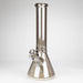 Infyniti | 13.5" Electroplate tube glass water bong [GP2012] Glass Bong ONE Smoky
