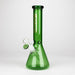 Fortune | 10" 4mm Coloured Glass Bong Assorted Colour Bongs Fortune Green