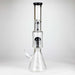 Fortune | 18" Double Tree Perc Beaker Bong Assorted Colour Glass Bong Fortune
