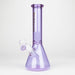 Fortune | 10" 4mm Coloured Glass Bong Assorted Colour Bongs Fortune Purple