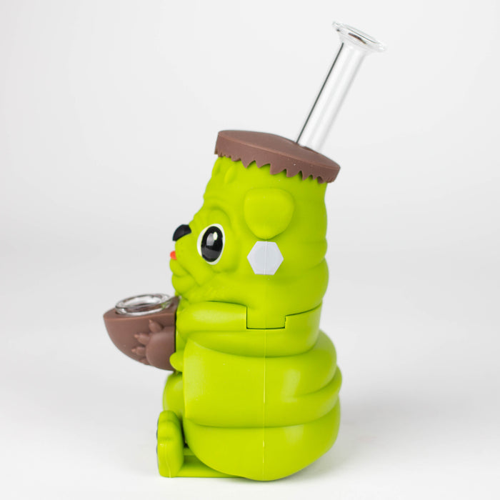 Zombie pugs water pipe Resin · Silicone · Plastic Bong YHS Smoke