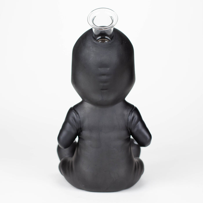 9.8'' Vinyl Death Ghost Water Pipe Resin · Silicone · Plastic Bong YHS Smoke