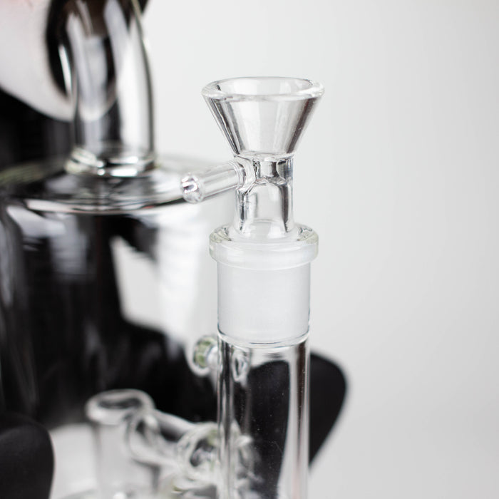 9.8'' Vinyl Death Ghost Water Pipe [YS-458] Resin · Silicone · Plastic Bong JJ Distribution