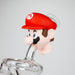 7.9" Game Character Functional Glass Water pipe Glass Bong YHS Smoke