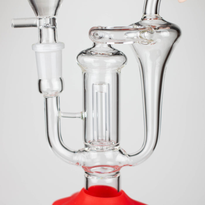 7.9" Game Character Functional Glass Water pipe Glass Bong YHS Smoke