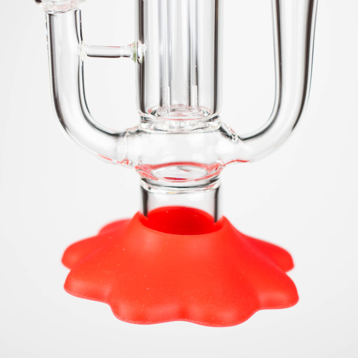 7.9" Game Character Functional Glass Water pipe Glass Bong YHS Smoke