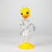 7.5"Duck Functional Glass Water pipe Glass Bong YHS Smoke