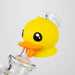 7.5"Duck Functional Glass Water pipe Glass Bong YHS Smoke
