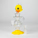 7.5"Duck Functional Glass Water pipe Glass Bong YHS Smoke