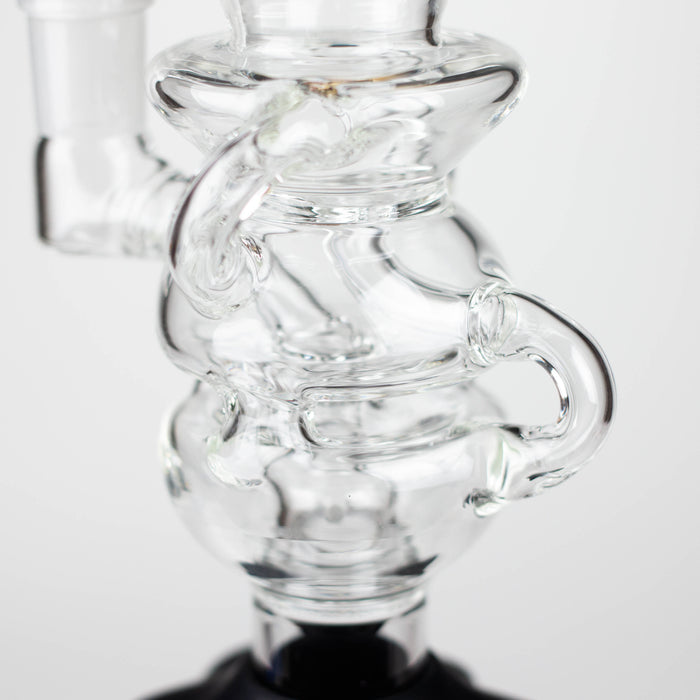 7.6"Marley functional glass water pipe Glass Bong YHS Smoke