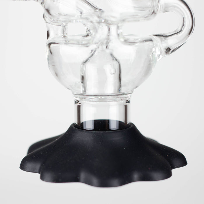 7.6"Marley functional glass water pipe Glass Bong YHS Smoke