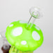 7.8" Vinyl Mushroom Monster Water Pipe Resin · Silicone · Plastic Bong YHS Smoke
