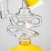 6.3" Cartoon Character Functional Glass Water Pipe Glass Bong YHS Smoke