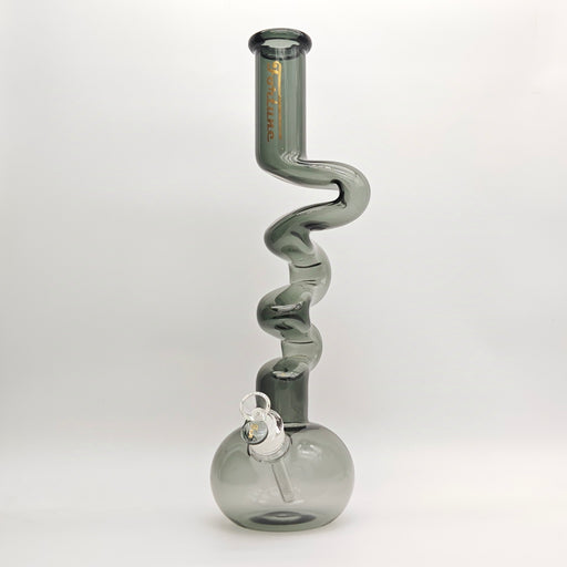 Fortune | 18" 5mm Zig Zag Bong Glass Bong Fortune