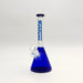 Fortune | 8" 4mm Coloured Bong Assorted Colour Glass Bong Fortune Blue