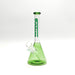 Fortune | 8" 4mm Coloured Bong Assorted Colour Glass Bong Fortune Green
