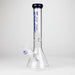 Marley | 11" 5mm Glass Beaker Bong [3825] Glass Bong Smoking Cat Distribution Blue