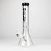 Marley | 11" 5mm Glass Beaker Bong [3825] Glass Bong Smoking Cat Distribution Black