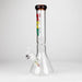 Marley | 11" 5mm Glass Beaker Bong [3825] Glass Bong Smoking Cat Distribution Amber