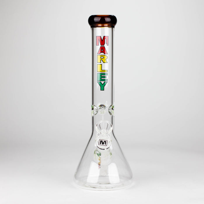 Marley | 11" 5mm Glass Beaker Bong [3825] Glass Bong Smoking Cat Distribution