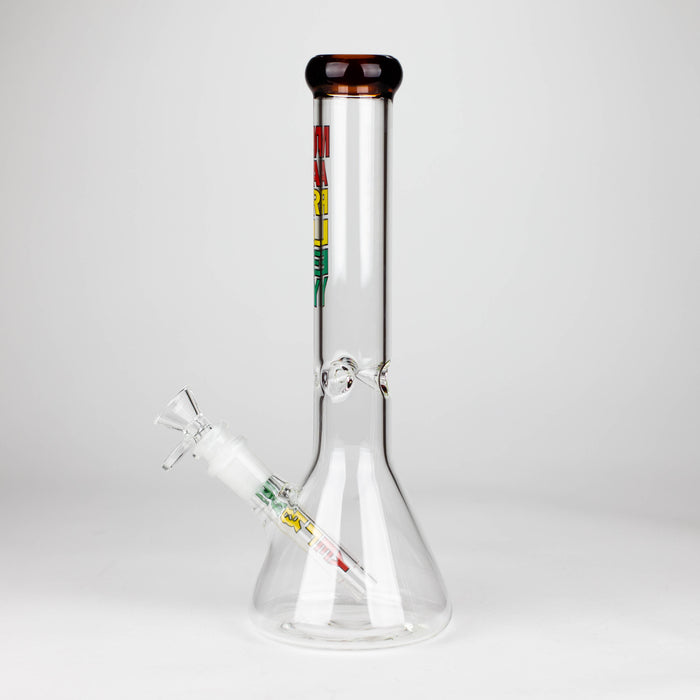 Marley | 11" 5mm Glass Beaker Bong [3825] Glass Bong Smoking Cat Distribution