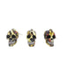Resin With Water Transfer Printing Skull Key Chain-Assorted Gadget Super Supplys Inc Design J